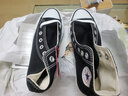 匡威（Converse）帆布运动板鞋 ALL STAR HI高帮休闲鞋 经典男女全明星 日本直邮 BK-黑色 22.5 实拍图
