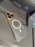 EDDGA【定制金属镜头】 iPhone15pro手机壳 苹果15Pro磁吸壳 MagSafe保护套支持无线充电防摔防磨纯透明 实拍图