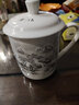 鹏博陶瓷景德镇陶瓷茶杯办公室杯会议室喝茶杯子水杯大容量泡茶杯可定制 雪山临溪 实拍图