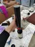 川三【可刻字定制】红酒电动开瓶器套装红酒塞开酒器礼盒套装 川三 套装D（黑色ABS礼盒可换电池款） 实拍图