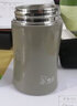 希诺（heenoor）保温杯男女士高档商务办公泡茶杯带茶漏大容量潮流时尚便携水杯子 绿灰色-240ml【304不锈钢内胆】 实拍图