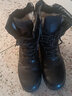 目击者作战靴男拉链冬季陆战靴女特战作训靴子防水防滑户外加绒羊毛保暖 黑色 拉链羊毛款 42 实拍图