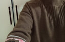 歌米拉针织衫女秋冬季半高领毛衣女冬款宽松百搭新款内搭时尚打底衫春秋 咖色 XL 实拍图