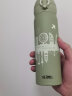 膳魔师(THERMOS) 保温杯保冷杯旅行款酪梨绿 500ml 不锈钢车载水杯壶男女学生杯子便携生日礼物JNL-500-TWAG 实拍图