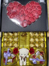 德芙（Dove）巧克力礼盒装520三八女神节情人节生日礼物送老婆女友闺蜜创意 双层爱心小熊金花 礼盒装 243g 实拍图
