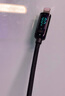 MCDODO 苹果数据线PD20W快充数显14手机充电器线适用iPhone13promax/12/11/xr/8插头Type-C to Lightning Type-C转Lighnting【黑色1.2 实拍图