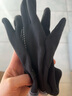 回力（Warrior）手套冬天女男士骑行手套加绒保暖手套防寒防风户外骑开车棉手套 款式二：黑色 均码 实拍图