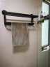 太力 毛巾架免打孔卫生间浴室置物架浴巾架毛巾杆太空铝置物架 晒单实拍图
