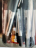 白雪（snowhite）学生速干签字笔水笔直液式走珠笔办公用品直液笔0.5mm中性笔针管 黑色12支/盒 T26 实拍图