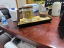 忆壶茶（YIHUTEA）茶具套装整套茶具玻璃茶壶带过滤泡茶壶茶水分离泡茶盘办公家用杯 【3件套】透明壶+品杯+托盘 1个 实拍图