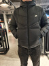 耐克（NIKE）男装 26春季新款运动户外休闲舒适外套连帽保暖羽绒服 经典款/新到货 XL (180/96A) 实拍图