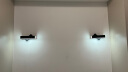 炬胜 led创意床头灯北欧简约卧室床头装饰灯客厅可旋转走廊过道壁灯 黑色26cm-6W白光 实拍图