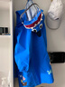 lemonkid儿童雨衣男童女宝宝雨披斗篷式小学生雨具 卡尔搞怪海盗鲨 L 实拍图