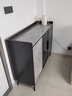 樱熟 岩板餐边柜轻奢酒柜收纳柜储物备餐柜玄关茶水柜碗柜文件柜办公 和美A742长120高95深40 现货速发+上门安装 实拍图