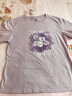 真维斯（Jeanswest）圆领短袖T恤女装夏季新款甜美紫色花朵印花上衣纯棉宽松打底衫JR 浅紫8310 170/92A/L 晒单实拍图