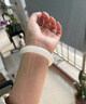 入古天然新疆和田玉白玉羊脂白玉手镯天然玉石女款旺夫妈妈女玉镯 52圈口配证书 实拍图