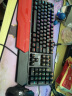 双飞燕（A4TECH）B975 血手幽灵机械键盘有线 三代光轴电竞游戏办公键盘 笔记本台式电脑RGB背光键盘 黑色 实拍图