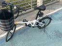 大行（DAHON） 顺丰发货折叠休闲自行车20寸通勤款单车6变速折叠车HAT061 白色 实拍图