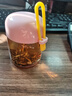 趣睿 超小迷你杯子小号小容量毫升卡通玻璃杯女便携儿童口袋水杯150ml 粉色矮胖 实拍图