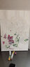 自油自画数字油画diy风景花卉减压手绘油画客厅装饰画儿童diy手工油画挂画 初夏时光50*70 绘画套装 实拍图