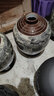 大师汇景德镇陶瓷泡酒坛酒缸酿酒存酒杨梅葡萄酒坛子酒桶酒壶带龙头坛子 清明上河图50斤带锁扣 无孔无龙头+酒提+底座 实拍图