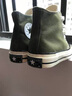 匡威（Converse）经典款男女鞋三星标1970s休闲鞋情侣帆布鞋百搭黑高帮162050C 162050C 高帮黑色 现货 37 实拍图