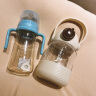 英氏（YEEHOO）婴儿奶瓶宝宝学饮杯儿童水杯婴儿喝水重力球PPSU奶瓶婴儿带手柄杯 天蓝色 300ml 配三头两重力球 晒单实拍图