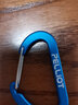 伯希和（Pelliot）户外登山扣D型2只装挂钩钥匙扣旅行背包快外挂水瓶安全锁扣 宝蓝色 中号【2只/包】 实拍图