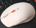 联想（Lenovo） MS21好小橙 蓝牙5.0无线2.4双模智能语音充电办公鼠标自定义语音控制滑鼠 皮粉色 晒单实拍图