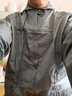 盖托（GANETOUL）可定制岩棉喷漆静电连帽分体服无尘式防尘工作服防尘洁净服 灰色 连帽分体 XXXXL 实拍图