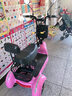 圣雅美成人双人电动三轮车充电家用小型老年代步老人休闲带电瓶滑板车 粉色双人坐（升级500w电机） 36v铅酸电池测试30公里 实拍图