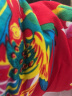 木吻女士东北大花布棉袄盘扣女加厚保暖短款花棉服外穿加厚棉衣冬季 红色 L推荐身高152~170CM 95~110斤 实拍图