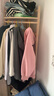 锐例转角衣帽架实木墙角落地卧室挂衣架家用室内多功能收纳木质衣架子 【原色无漆】40*40*175cm 人工打磨原生松木材质 实拍图