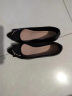 红蜻蜓时尚方扣通勤高跟鞋女士单鞋气质优雅粗跟女鞋 WLB33095黑色37 实拍图