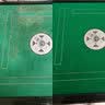 零猫 高档麻将机桌布加厚 自动麻将机桌布台布台面布配件全自动麻将自粘桌布垫布垫子加厚桌面正方形布套 静音无痕长绒【消音 加厚】880尺寸通用 绿色 实拍图