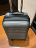 DELSEY法国戴乐世拉杆箱20英寸万向轮行李箱2058大使登机箱男女通用箱子 灰色 20英寸 【前置口袋 可扩容】 实拍图