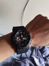 ABORNI王一博同款独角兽电子手表男夜光钢铁之心初高中学生女机械风卡休 硅胶黑银 实拍图