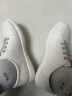 圣伽步skap小白鞋男士运动休闲平底板鞋N10A4L01 米白色 41 实拍图