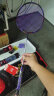 嘉羽JIAYU 风战 62克超轻8U全碳素一体碳纤维专业比赛进攻型成人大学生羽毛球拍单拍礼盒装 风战-紫框紫线 1支礼盒装 晒单实拍图