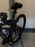  洛克兄弟（ROCKBROS）自行车坐垫套山地车座垫套舒适记忆海绵硅胶鞍座套软装备 黑蓝 实拍图
