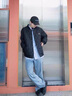 gxmy菱形格棉服男冬季加厚日系复古潮牌棒球服情侣休闲棉衣服男装外套 卡其色【棒球领】 L 【105-130斤】 实拍图