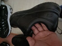 斯凯奇（Skechers）男鞋休闲皮鞋商务通勤黑色工作鞋简约百搭黑色运动板鞋210835 全黑色/BBK 40 实拍图