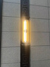 林爵新中式太阳能户外壁灯防水别墅庭院大门围墙灯室外长条壁灯接电款 太阳能【咖色百搭款】100CM 实拍图