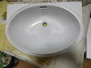 TOTO台下盆LW546B洗手盆家用嵌入式椭圆形智洁洗脸面盆【全国补15%】 LW546B智洁盆+DL363S+提拉下水 实拍图