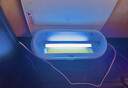 晗正诱捕式灭蝇灯商用餐厅电子灭蝇器酒店餐饮捕蝇器悬挂式灭蚊灯室内 白单灯款：带一支8W灯管配10张纸 实拍图