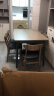 木月北欧餐桌椅现代简约大小户型橡胶木实木餐桌长方形饭桌 一桌六椅 【1.4米】 实拍图