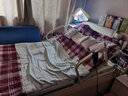 电动护理床垫起床辅助器起背器瘫痪卧床病人老人孕妇护理床家用升降床电动床垫全自动老年升降翻身康复床垫 电动起背款（6厘米床垫） 实拍图