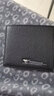 七匹狼（SEPTWOLVES）钱包男真皮短款青年卡包钱夹软牛皮男士钱包生日礼物送男友老公 黑色经典款 实拍图