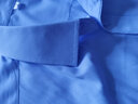 凡客诚品衬衫男商务易打理纯色西服正装衬衣男士白衬衫 短-蓝斜纹 38 卡码建议拍大一码 实拍图
