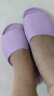 步术 拖鞋女中国台湾进口夏季家居时尚鱼嘴防滑防臭软底轻便静音 水晶紫 S(建议35-36码/鞋长约24.5cm） 实拍图
